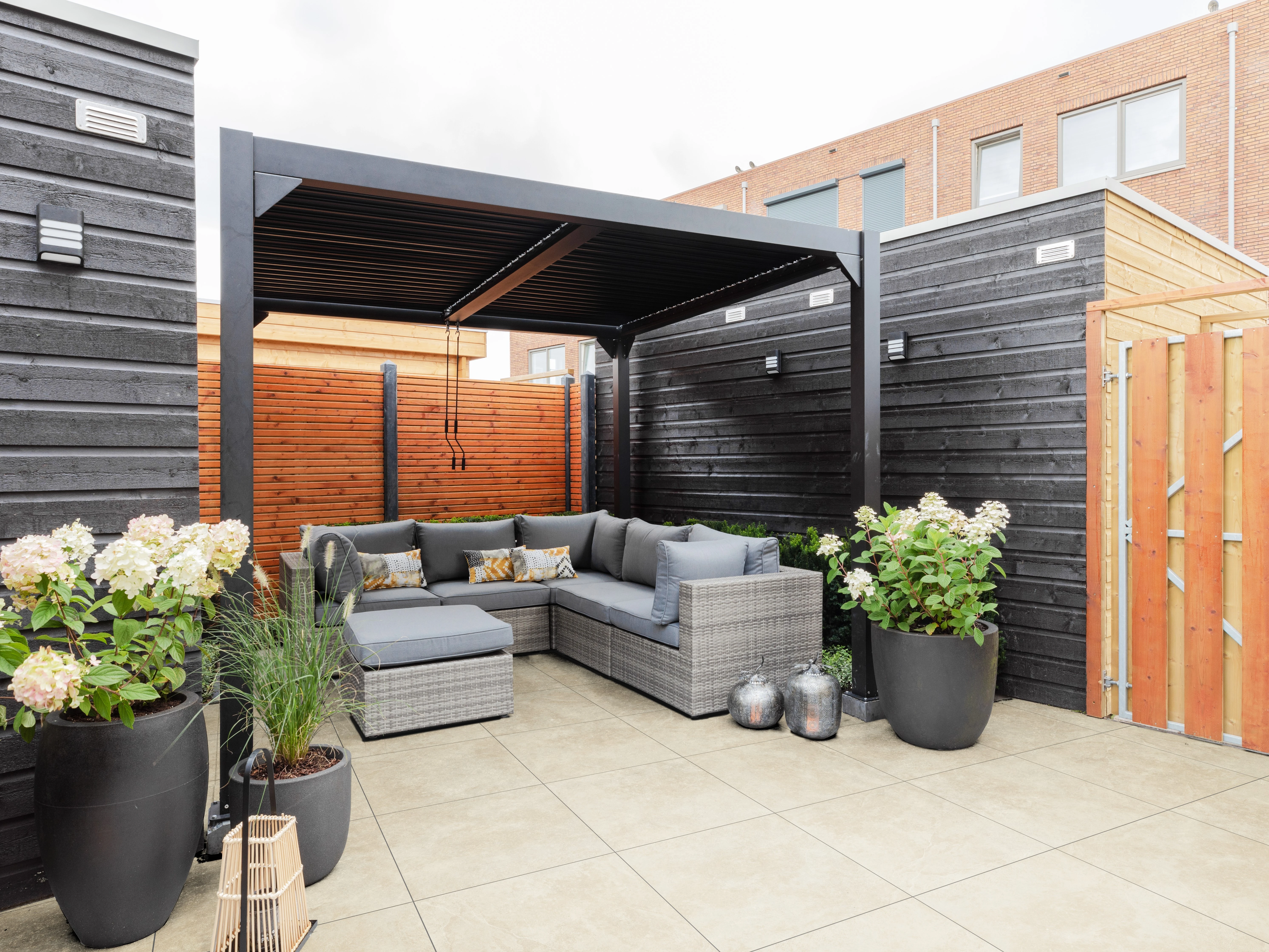 Gardenlux Keramische Tegel Cera3Line Pizarra Cream 90 x 90 x 3 cm - Afbeelding 3